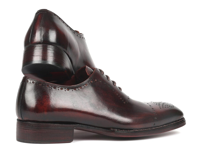 PAUL PARKMAN Paul Parkman Dark Bordeaux Goodyear Welted Oxfords (ID#56BRD83)