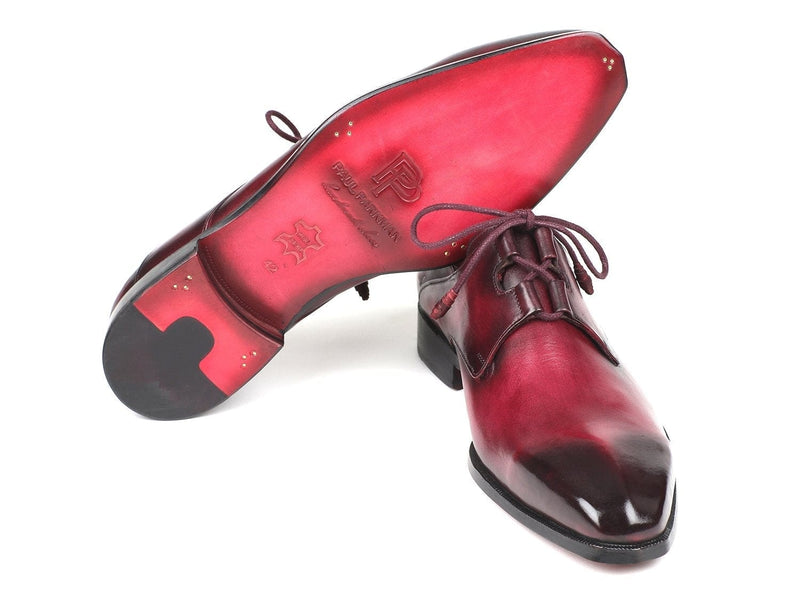 PAUL PARKMAN Paul Parkman Ghillie Lacing Bordeaux Dress Shoes (ID#GT515-BRD)