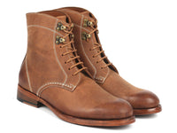 PAUL PARKMAN Paul Parkman Men's Boots Brown Nubuck (824NBR22)