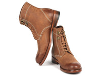 PAUL PARKMAN Paul Parkman Men's Boots Brown Nubuck (824NBR22)