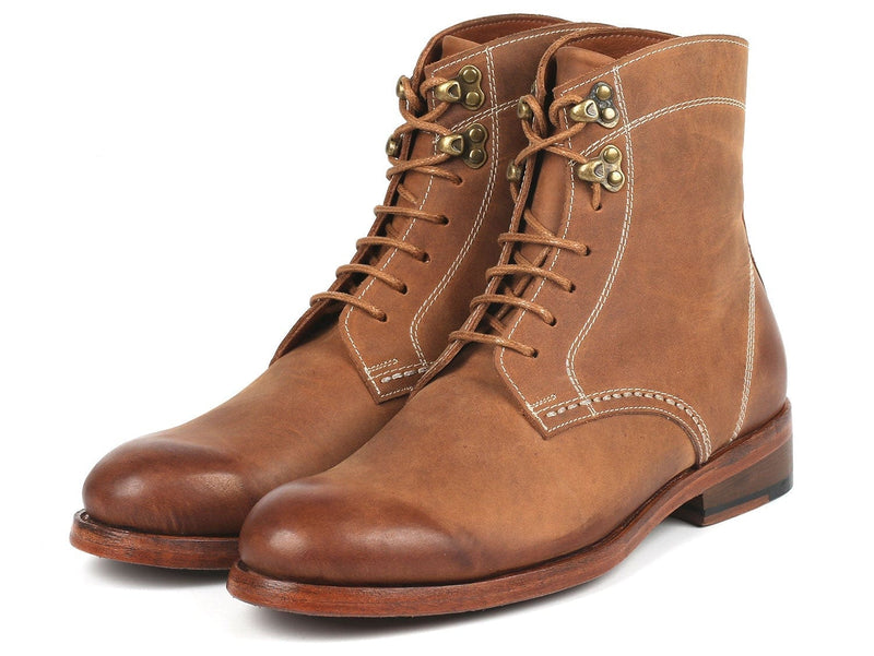 PAUL PARKMAN Paul Parkman Men's Boots Brown Nubuck (824NBR22)