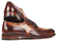 PAUL PARKMAN Paul Parkman Men's Dual Tone Brown Derby Shoes (ID#995-BRW)