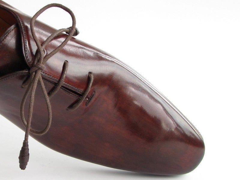 PAUL PARKMAN Paul Parkman Men's Oxford Dress Shoes Brown&amp;Bordeaux (ID#22T55)