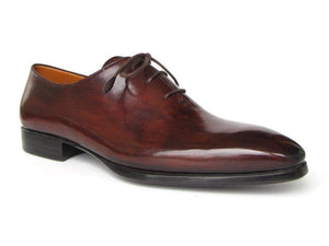 PAUL PARKMAN Paul Parkman Men's Oxford Dress Shoes Brown&amp;Bordeaux (ID#22T55)