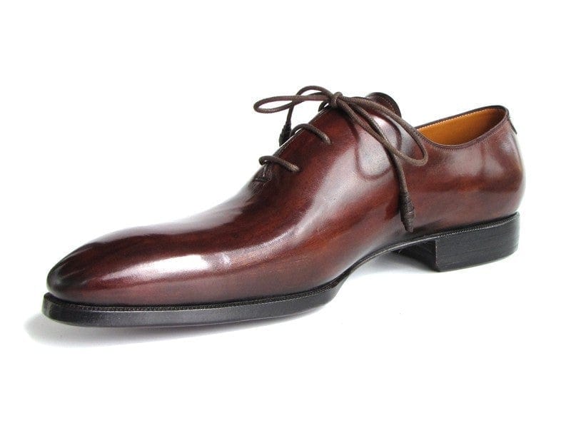 PAUL PARKMAN Paul Parkman Men's Oxford Dress Shoes Brown&amp;Bordeaux (ID#22T55)