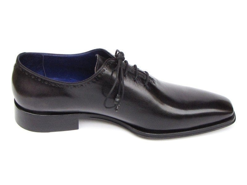 PAUL PARKMAN Paul Parkman Men's Plain Toe Oxfords Whole-cut Black (ID#025-BLK)