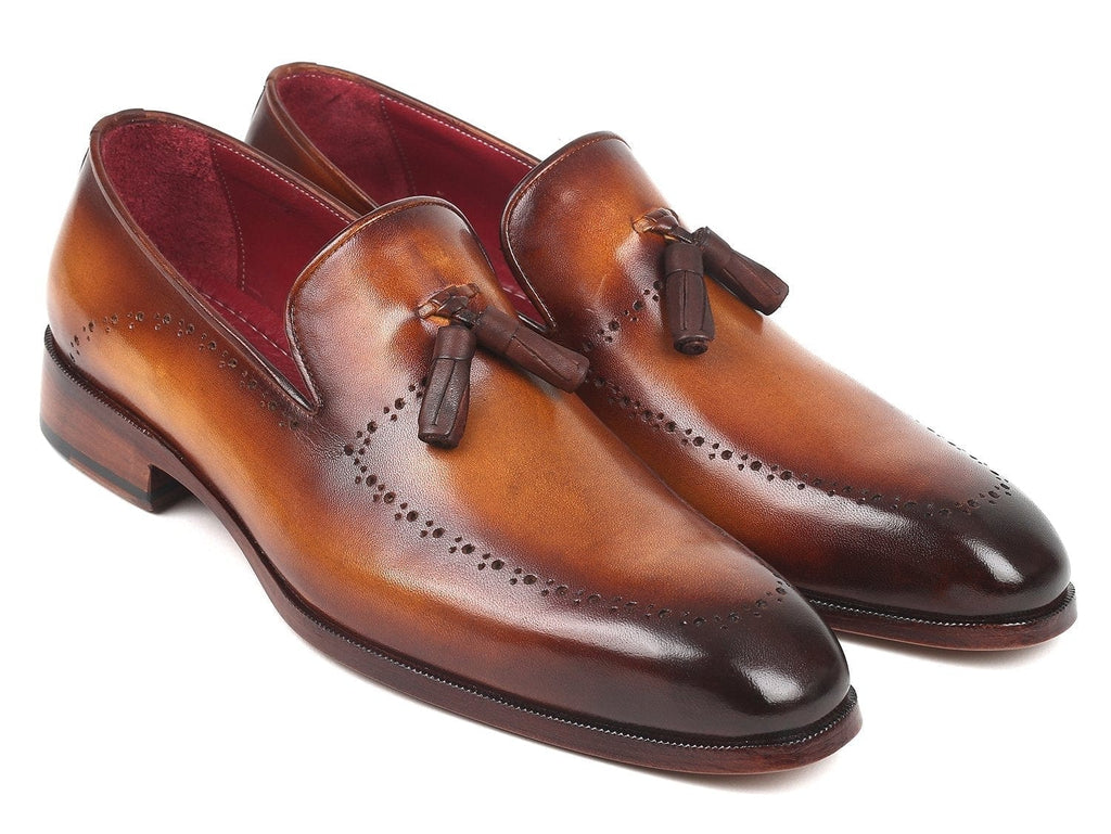 PAUL PARKMAN Paul Parkman Men's Tassel Loafer Brown (ID#66T81-BRW)