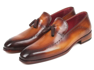 PAUL PARKMAN Paul Parkman Men's Tassel Loafer Brown (ID#66T81-BRW)