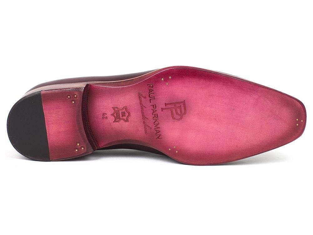 PAUL PARKMAN Paul Parkman Men's Tassel Loafer Purple (ID#5141PRP)