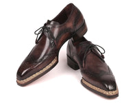 PAUL PARKMAN Paul Parkman Norwegian Welted Wingtip Derby Shoes Bronze (ID#8506-BRZ)
