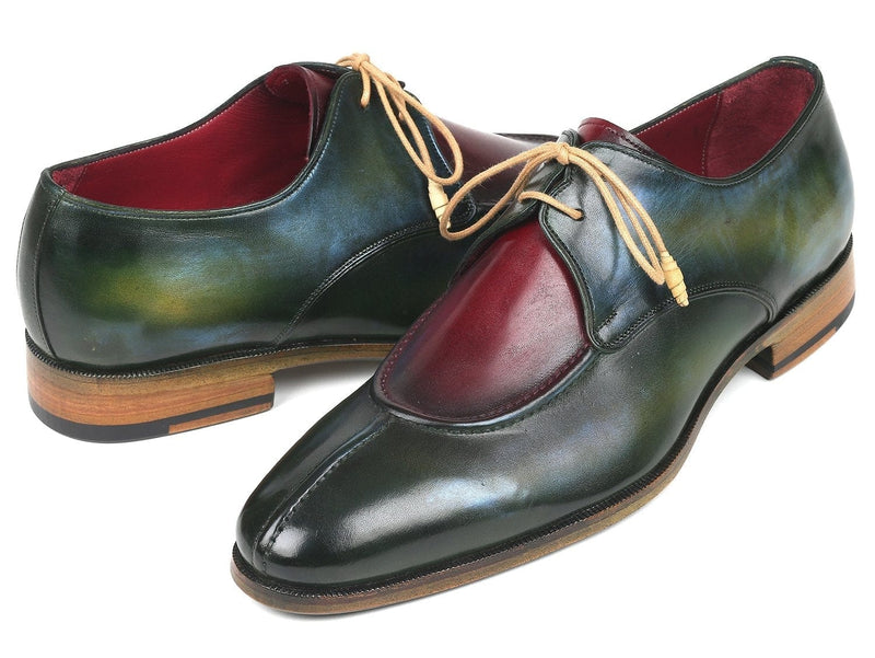 PAUL PARKMAN Paul Parkman Split Toe Men's Multi-Color Derby Shoes (ID#8864MLT)