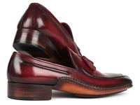 PAUL PARKMAN Shoes Paul Parkman Hand-Sewn Tassel Loafers Bordeaux (ID#082-BRD)