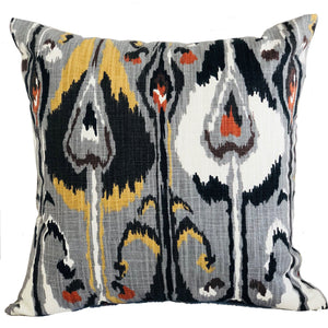 Plutus Brands Home & Garden - Home Textile - Pillows Plutus Tigerlily Gray Luxury Throw Pillow