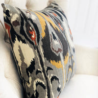 Plutus Brands Home & Garden - Home Textile - Pillows Plutus Tigerlily Gray Luxury Throw Pillow