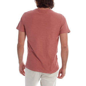 PX Clothing Henley Tees Noel Solid Slub Henley