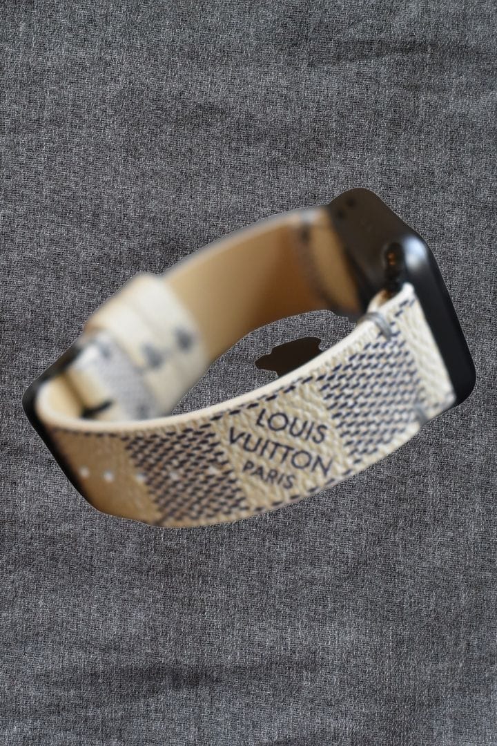 Repurposed Gifts Women - Accessories - Watches 38mm / Black Apple Watch Band Classic LV Monogram Damier Azur