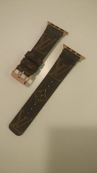 Louis Vuitton, Accessories, Upcycled Lv Monogram Apple Watch Band