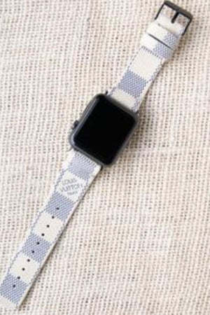 Repurposed Gifts Women - Accessories - Watches Apple Watch Band Classic LV Monogram Damier Azur