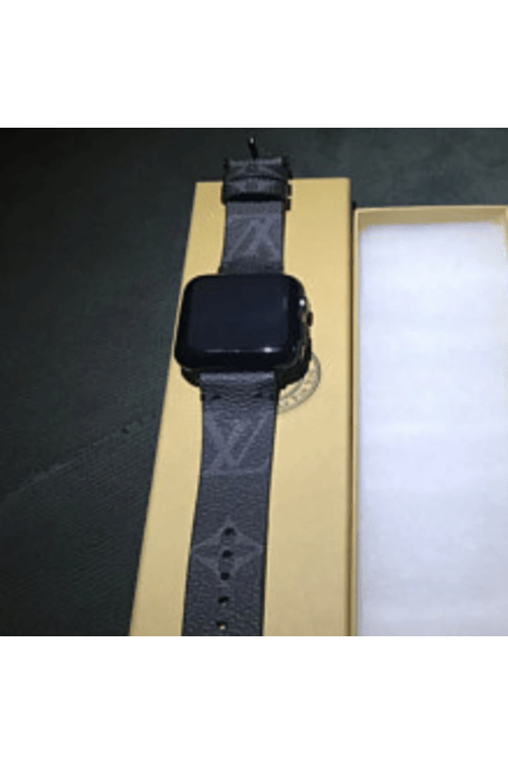 Repurposed Gifts Women - Accessories - Watches Apple Watch Band Classic LV Monogram Eclipse Graphite