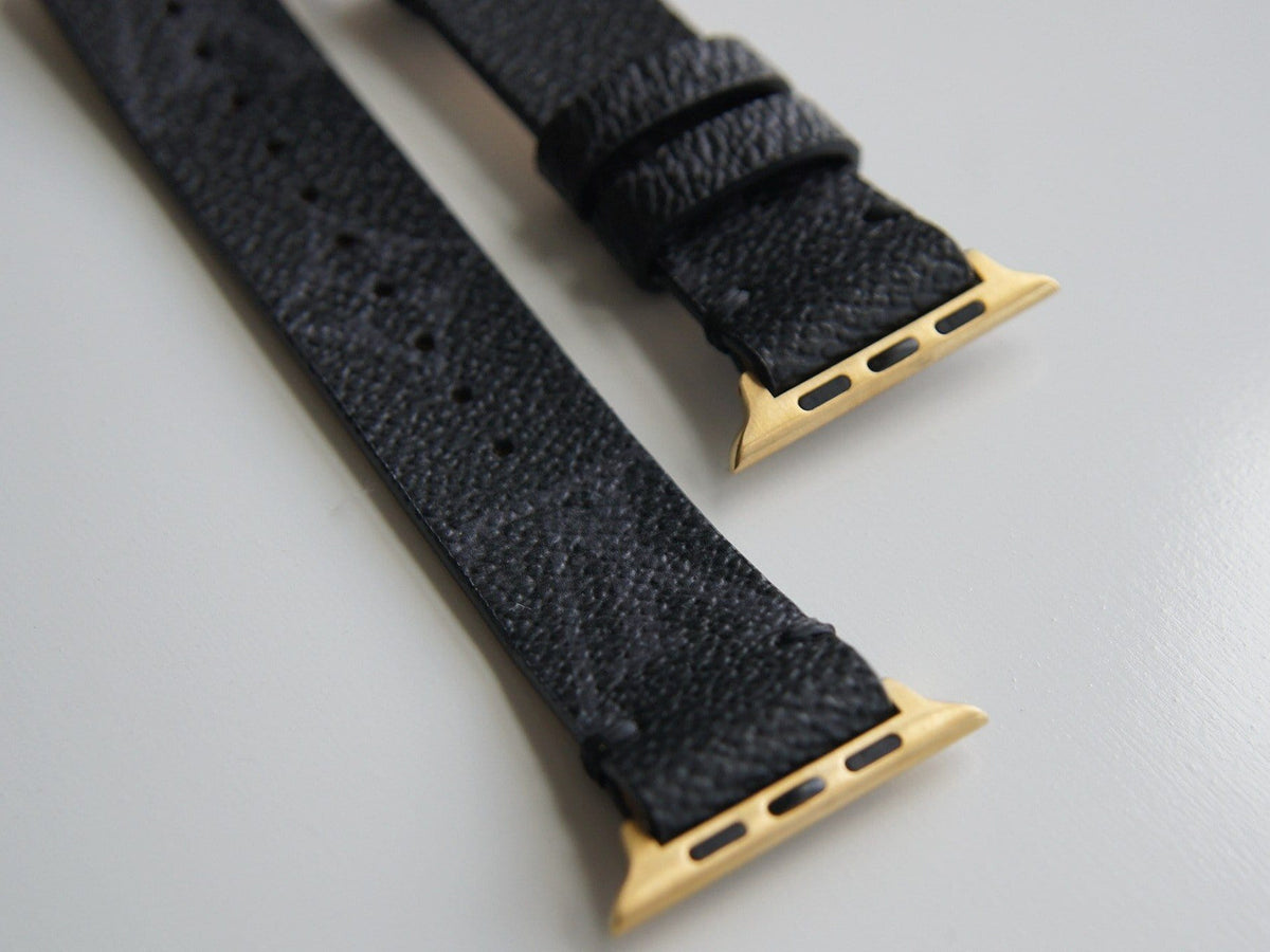 Repurposed Gifts Women - Accessories - Watches Apple Watch Band Classic LV Monogram Eclipse Graphite