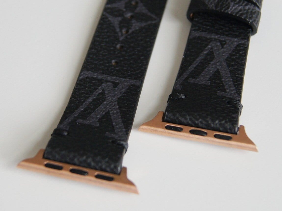 Repurposed Gifts Women - Accessories - Watches Apple Watch Band Classic LV Monogram Eclipse Graphite