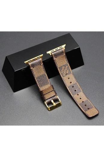 Repurposed Gifts Women - Accessories - Watches Apple Watch Band  Damier LV Monogram Brown