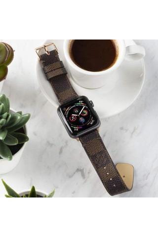 Repurposed Gifts Women - Accessories - Watches Apple Watch Band  Damier LV Monogram Brown
