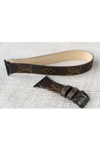 Repurposed Gifts Women - Accessories - Watches LV Apple Watch Band Classic Monogram Double Loop