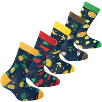 Socks n Socks Kids - Boys - Apparel Socks n Socks Kids Cheerful Fruits Socks