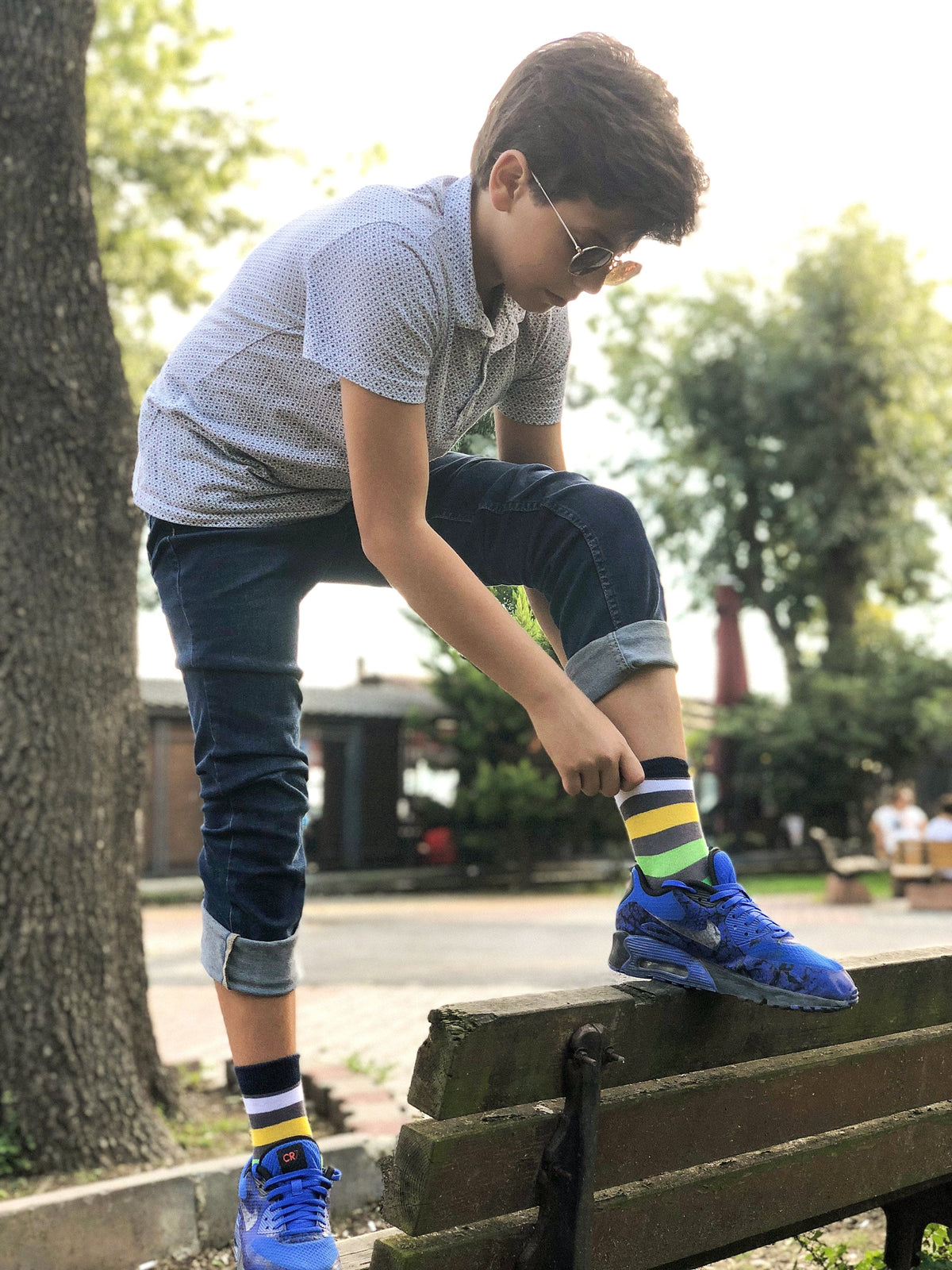 Socks n Socks Kids - Boys - Apparel Socks n Socks Kids Popular Stripes Socks