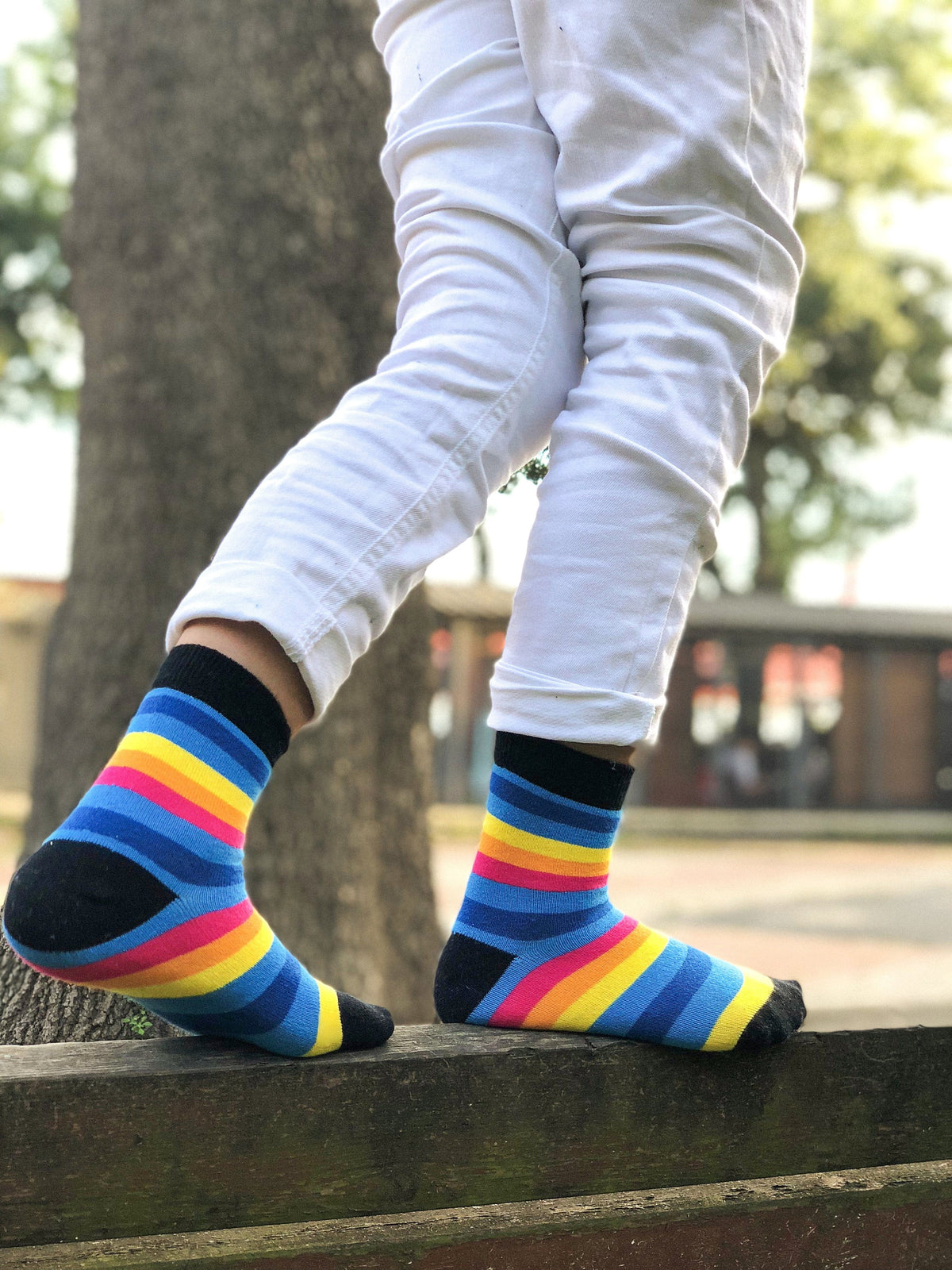 Socks n Socks Kids - Boys - Apparel Socks n Socks Kids Popular Stripes Socks