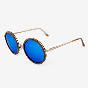 TommyOwens Women - Accessories - Sunglasses TommyOwens Largo - Metal & Wood Sunglasses