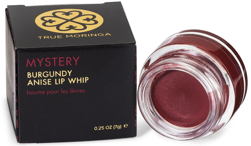 True Moringa Beauty & Health - Beauty Essentials Mystery (Burgundy Anise) Lip Whip 0.25 Oz