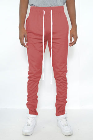 WEIV Men's Fashion - Men's Clothing - Pants - Casual Pants Single Stripe Track Pant
