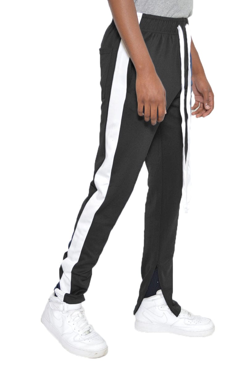 WEIV Men's Fashion - Men's Clothing Single Stripe Track Pant